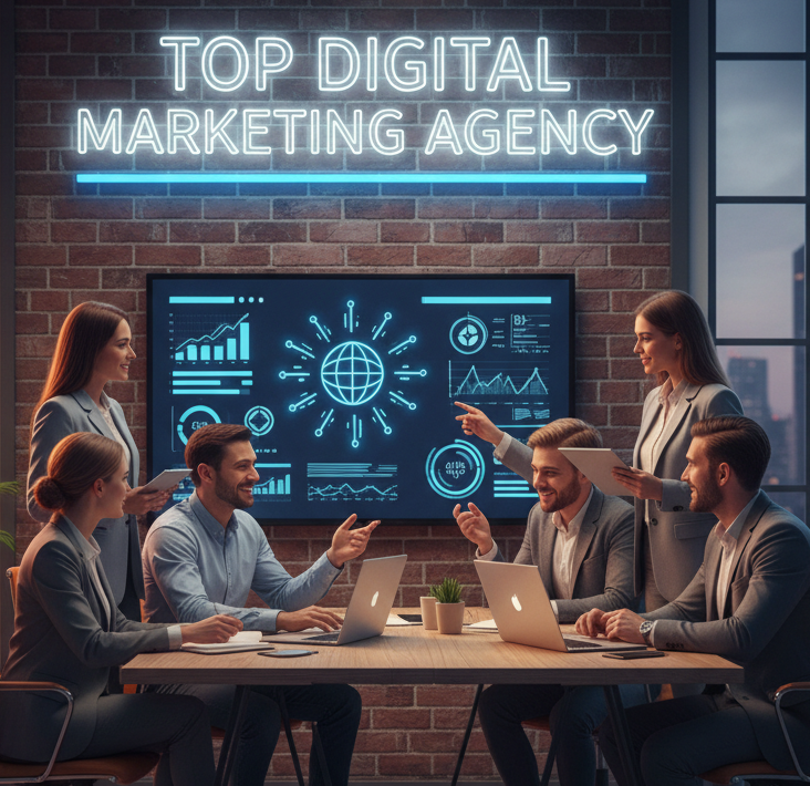 Digital Marketing services including SEO, SMM, content marketing, and Google Ads management.